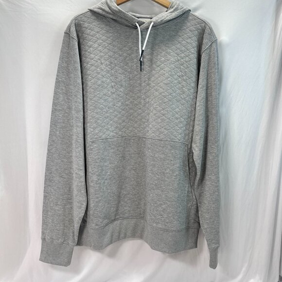 B.Draddy Other - NWT - B.DRADDY Andy Quilted Pullover Hoodie – Men’s Gray Heather, Size XL